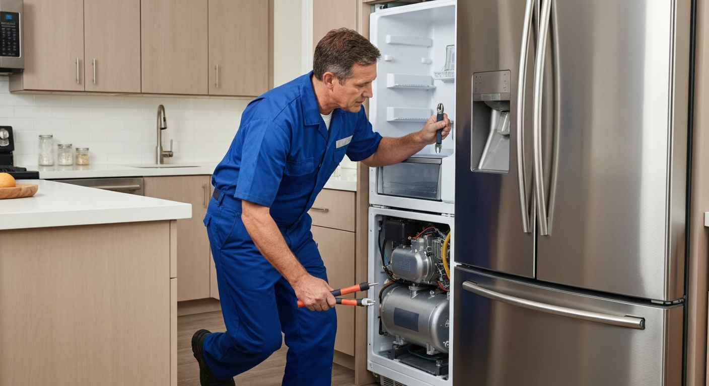 Refrigerator repair specialist in Edmonton